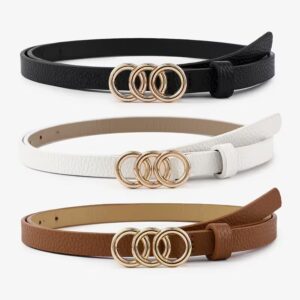 Easy Cinched Waist Belt Set