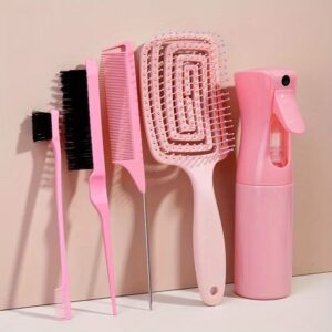 4/5pcs Hair Styling & Massage Comb Set